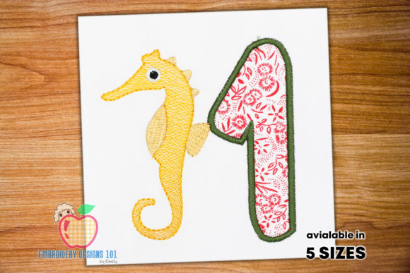 A Small Baby Seahorse One Embroidery Review