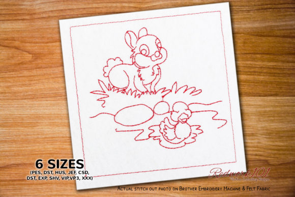 Bunny with Duck Design