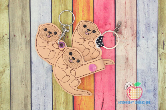 Chubby Otter ITH Keyfob Design Review