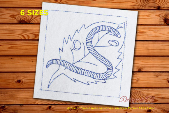 Composting Red Worm Lineart Design Review