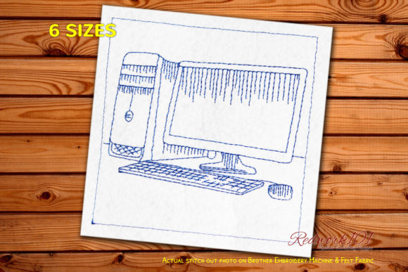 Desktop Computer Set Redwork Review