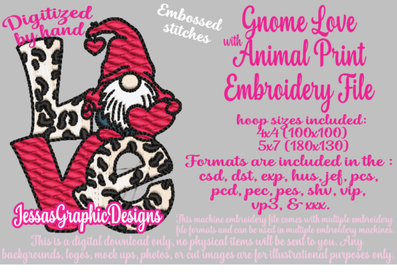 Gnome Love with Animal Print Review