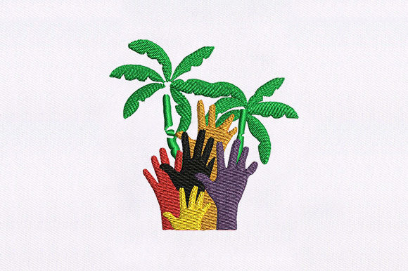 Hands with Palm Tree Design Review