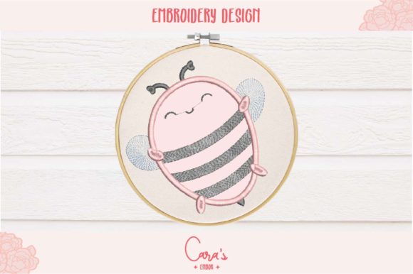 Happy Bee: A Seasonal Embroidery Design Review