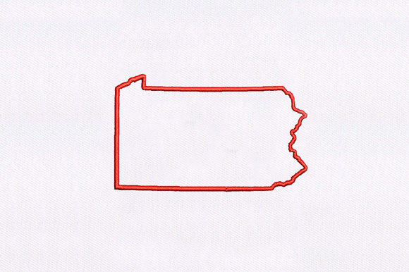 Pennsylvania Map Embroidery Review