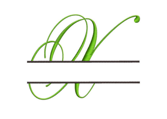 Split Monogram Font Letter X Review