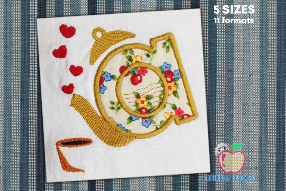 Tea Pot Made by Alphabet Applique: A Designer's Review